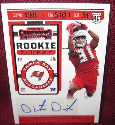 2019 PANINI CONTENDERS ROOKIE TICKET AUTOGRAPH #255 D'COTA DIXON - Image 1 of 2