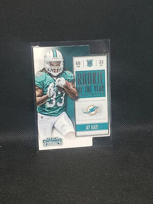 2015 Contenders ROOKIE OF THE YEAR ROY-17 Jay Ajayi RC DIE CUT (C10) - Image 1 of 2