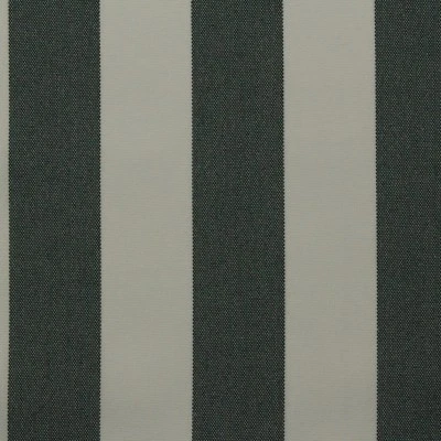 OUTDURA CANVAS STRIPE GREEN WHITE OUTDOOR INDOOR FURNITURE FABRIC BY YARD 54"W - Image 1 of 4