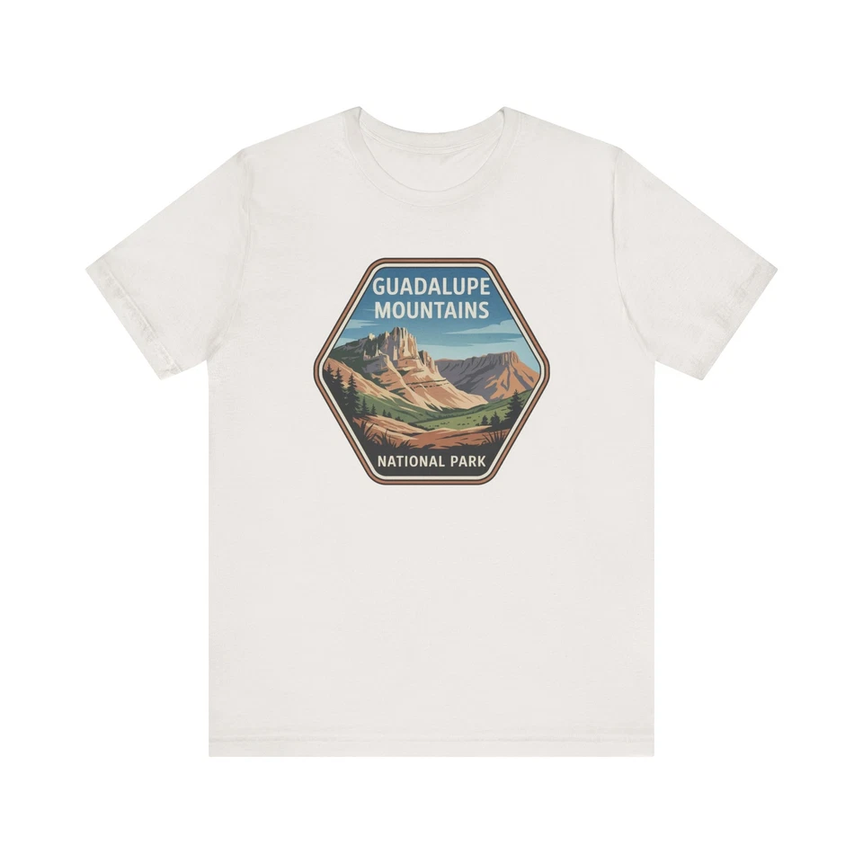 Camiseta Parque Nacional Montañas Guadalupe, Amante de la Naturaleza, Camisa de Viaje, Aire Libre Foto 1 de 1