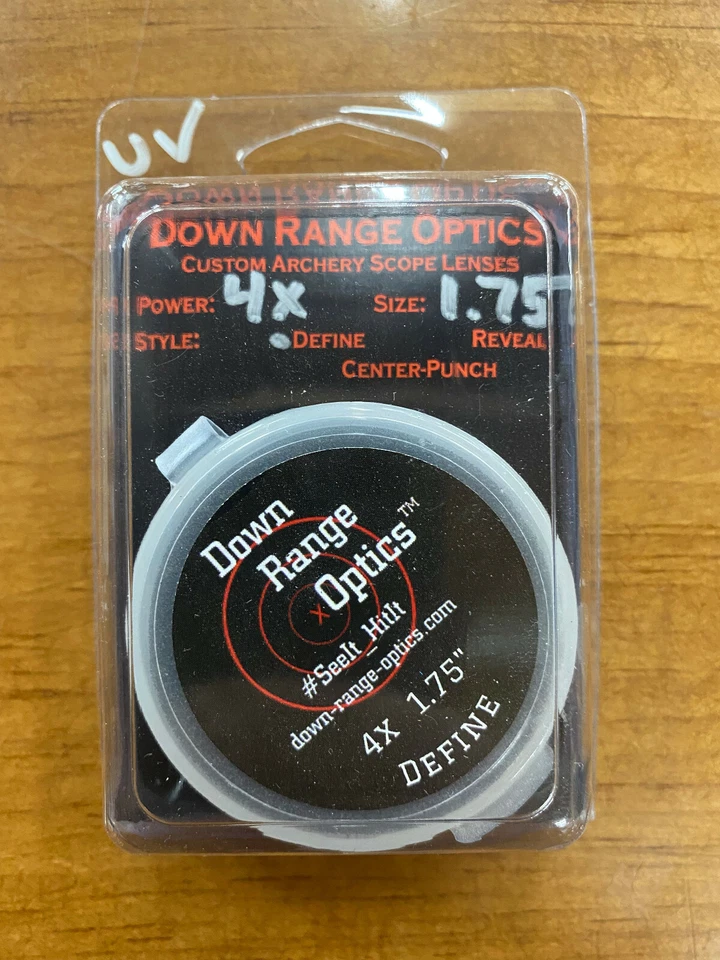 New ULTRAVIEW 4x 1.75 Lens Down Range Optics New SIGHT Lens Only