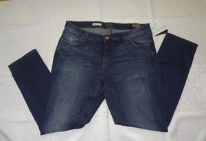Jeans KUT from the Kloth cotone ragazzo gamba dritta nuovi con etichette taglia 16W - Foto 1 di 8