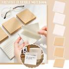 Simple Kraft Paper Color Convenience Sticker Tearable Diary Weekly Sticker. N7C6