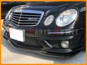 GH Style Carbon Fiber Front Lip For 2006-2009 M-BENZ W211 E63 Sedan Only - Bild 1 von 2