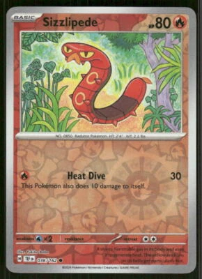 SV05: Temporal Forces #036/162 Sizzlipede - Image 1 of 2