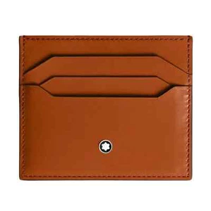 MONTBLANC Meisterstück 4810 PORTACARTE DI CREDITO IN PELLE 5 SCOMPARTI 198810 - Imagen 1 de 3