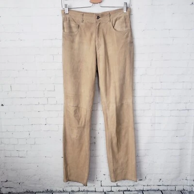 Pantalones de gamuza Ralph Lauren Collection Classics etiqueta negra talla 4 vintage tostado Foto 1 de 4