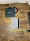 Mulberry Gift Box & Store Shopper Shopping Bag Storage Gifting Grey Gold Green!