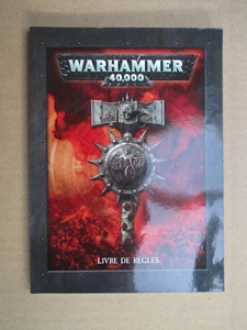 D24C31 MINI LIVRE REGLES WARHAMMER 40000 V5 (2008) FRENCH - Picture 1 of 3