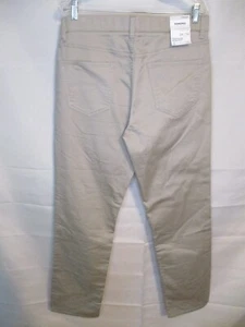 Sonoma LIfestyle Cotton Blend Khaki 34 x 34 Jean Cut Casual Jeans SR$54 NEW - Picture 1 of 3
