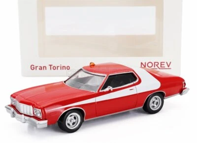 MODELLINO AUTO STATICO NOREV FORD GRAN TORINO COUPE 1976 STARSKY HUTCH 1/43 - Immagine 1 di 4