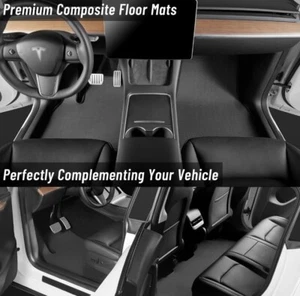 6pcs TOPTESLINE Tesla Y Floor Mats All-Weather Floor Mats Waterproof 20-23 #T11 - Picture 1 of 9