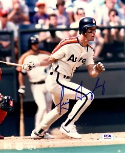 Luis Gonzalez autographed signed 8x10 photo MLB Houston Astros PSA COA - Picture 1 of 1