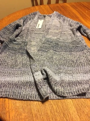 Suéter Sonoma PL azul y blanco para mujer nuevo con etiquetas Foto 1 de 4