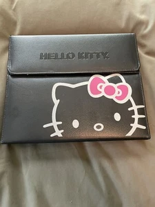 iPad 2/3 Hello Kitty Leather Portfolio Case W/ Wireless Keyboard, Pencil Holder - Picture 1 of 4