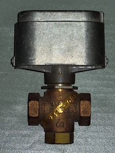 1/2" BARBER-COLMAN #8817 VB 9313-000-4-4 DREIWEGE BRONZE MISCHVENTIL - Bild 1 von 3