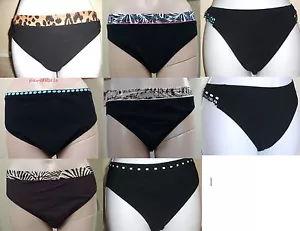 NWT genuine PROFILE swimsuit pant bottom w decorative edge/plain,6,12,14,10,16,8 - Picture 1 of 18