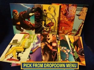 Carte collezionabili base Marvel Master Pieces serie 2 2008 U-Pick-1 - Foto 1 di 58
