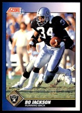 1991 Score Bo Jackson #100