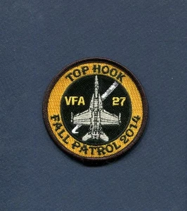 VFA-27 ROYAL MACES Fall Patrol 2014 F-18 HORNET US NAVY Squadron Cruise Patch - Picture 1 of 1