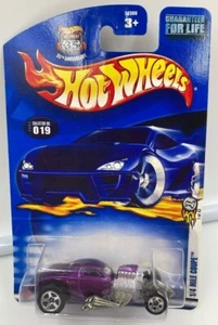 Hot Wheels 2003 primeras ediciones #19 púrpura 1/4 milla cupé auto - Imagen 1 de 2