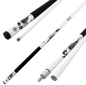 Sting Scorpion White Graphite Composite Pool Snooker Billiard Cue - Picture 1 of 8