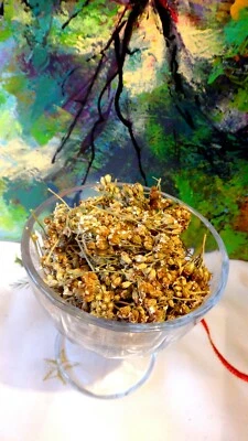 Té Flor de Milenrama Blanca Flor Silvestre Seca Natural contra la Tos, COSMETOLOGÍA Foto 1 de 3