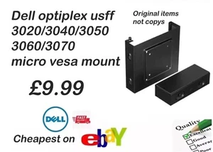 Genuine Dell optiplex usff pc 3020/3040/3050/3060/3070+ more/ micro vesa mount - Picture 1 of 2