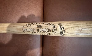 Louisville Slugger Model 125 Powerized Ash Wood Bat Andrew Barnett Custom USA - Picture 1 of 11