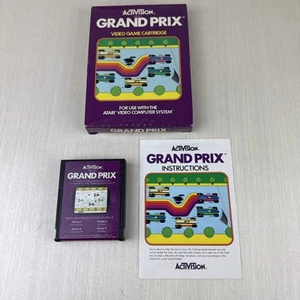 Grand Prix (Atari 2600) CIB Complete In Box w/ Manual Activision - Picture 1 of 6