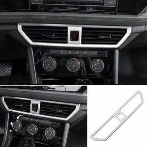 For Volkswagen Jetta Mk7 2019~2021 Middle Air Outlet Vent Cover Trim ABS Silver - Picture 1 of 5