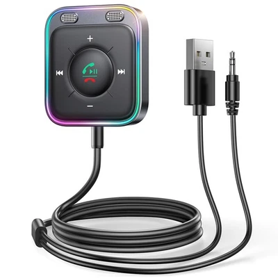  Bluetooth Adapter Hand   Receiver Car Audio Stereo Kits B3H13504 - Image 1 of 4