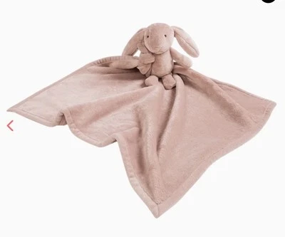 Unhide Lil’ Marsh BABY BUNNY ROSY Blanket Shower Newborn 20” X 20” New - Image 1 of 4