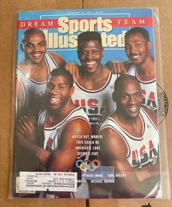 SPORTS ILLUSTRATED MAGAZINE FEBRUARY 18, 1991 Dream Team USA  - Picture 1 of 5