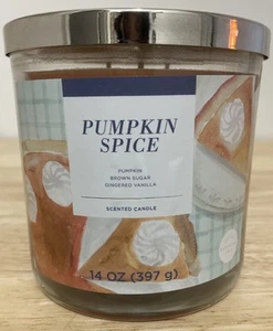 Sonoma Goods For Life® Pumpkin Spice  14-oz. 3-Wick Candle Jar - Picture 1 of 3