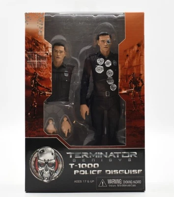 NECA - Terminator Genisys - T-1000 Police Disguise Action Figure - Image 1 of 2
