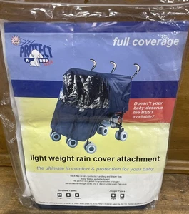 Toddler Single Stroller Cover with Water-Resistant Fabric Navy Color New - Picture 1 of 3