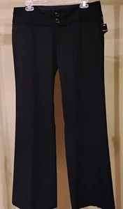 Pantalón de vestir para mujer Maurices negro liso pierna recta talla: 9/10 - Imagen 1 de 2