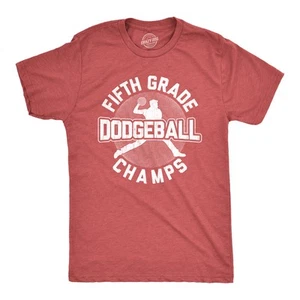 Camiseta Para Hombres Quinto Grado Dodgeball Champs Divertida De Colección Años 80 Gimnasio Genial Gráfico Camiseta - Imagen 1 de 7