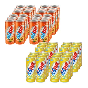 Estathe Lemon & Peach Italian Ice Tea, Tè Freddo Limone & Pesca 330ml cans - Picture 1 of 29