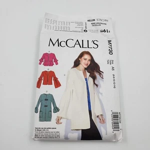 McCalls Sewing Pattern M7730 Cut Misses Jackets with Lining 4 Styles Sizes 06-14 - Picture 1 of 4