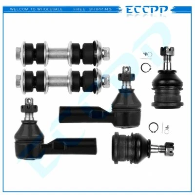 Se adapta a Scion xA xB y Toyota Echo 6 piezas rótula delantera extremo barra estabilizadora extremo Foto 1 de 4