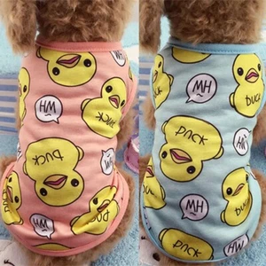Soft Puppy Pajamas Outfits Pet Clothing 12c30 for Small Dogs t-shirts Spring - Picture 1 of 6