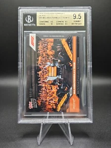 2024 Topps Now McLaren Constructor's Champions BLACK /10 BGS 9.5 - Picture 1 of 3