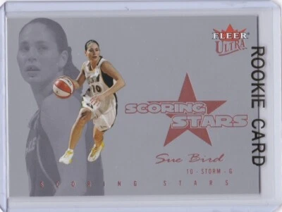 SUE BIRD ROOKIE CARD Basketball Fleer Ultra Scoring Stars SEATTLE STORM WNBA RC! - Image 1 of 2