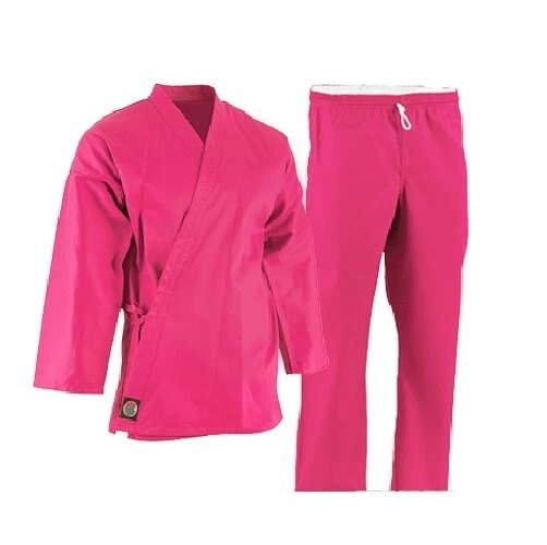 Pink ProForce Lightweight Martial Arts Karate Uniform Elastic Waist - Image 1 of 1
