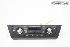 2012-2018 AUDI A7 DASH HEATER AC TEMPERATURE CLIMATE CONTROL UNIT OEM - Picture 1 of 7