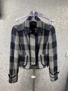 ICE ICEBERG Women’s Jacket Blazer Plaid Size 44 / M - Picture 1 of 10