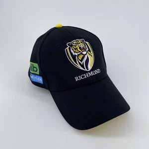 Richmond Tigers AFL Licensed 2022 Members Hat Black/Yellow Like New Condition - Picture 1 of 4
