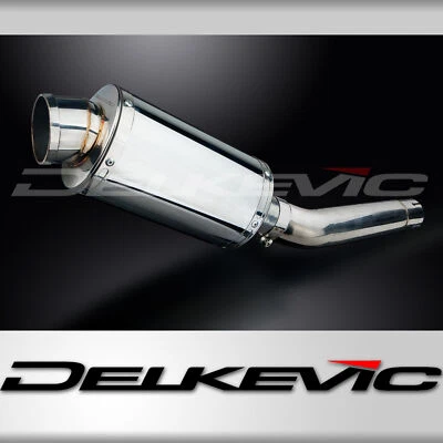 Yamaha YZF600R Foxeye 1994-2007 комплект овального глушителя из нержавеющей стали без шнуровки 9 дюймов - Изображение 1 из 4